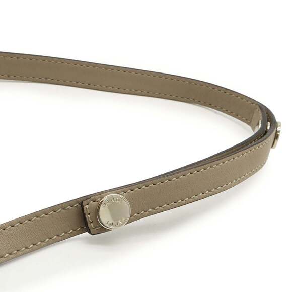 FENDI BY THE WAY Mini Handbag/Shoulder Bag in Greige Leather (8BL135) - Picture 6 of 10